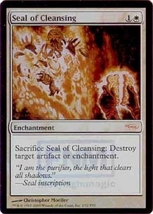 (Promo-FNM)Seal of Cleansing/浄化の印章